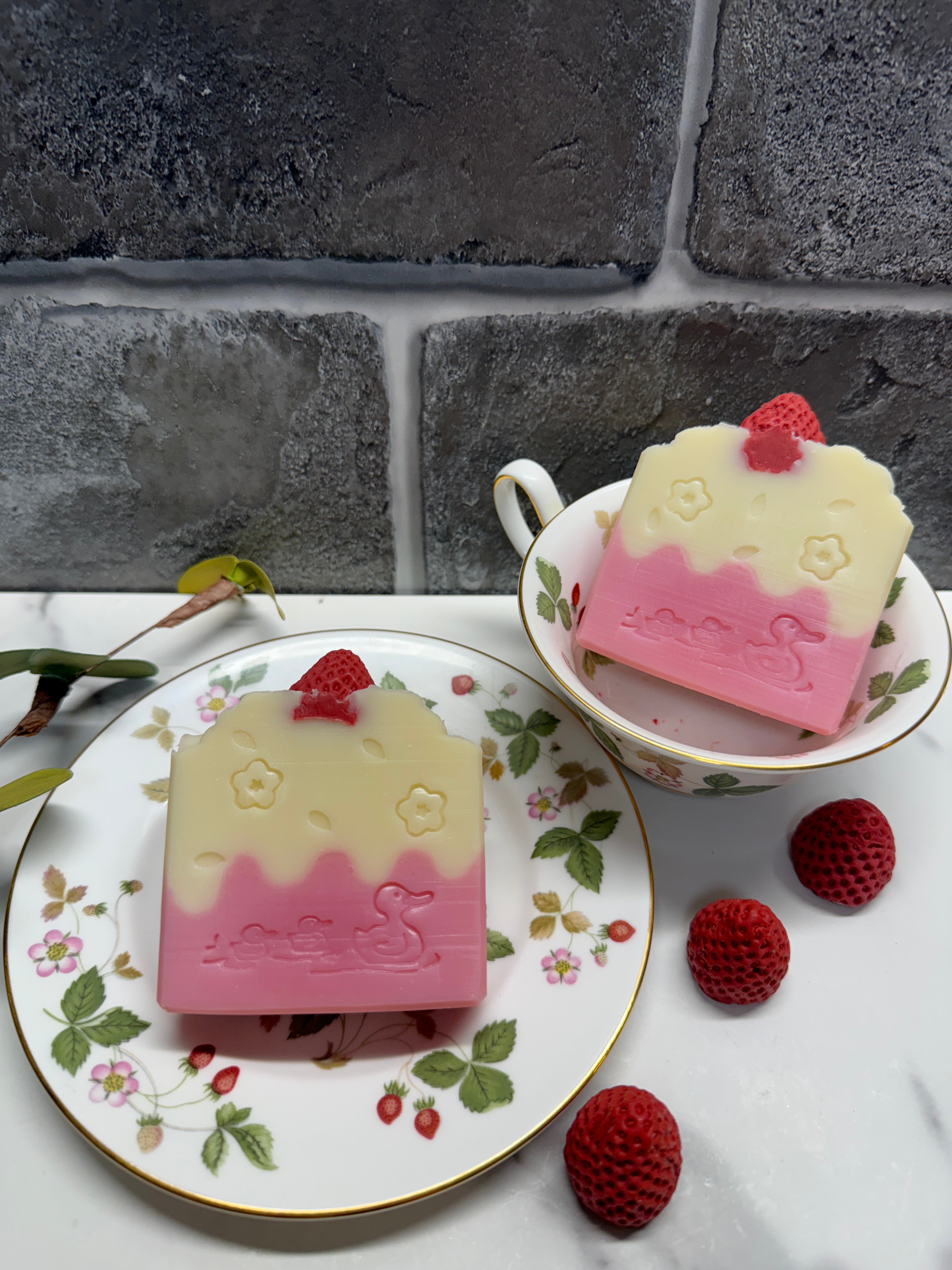 STRAWBERRY SHORTCAKE SOAP