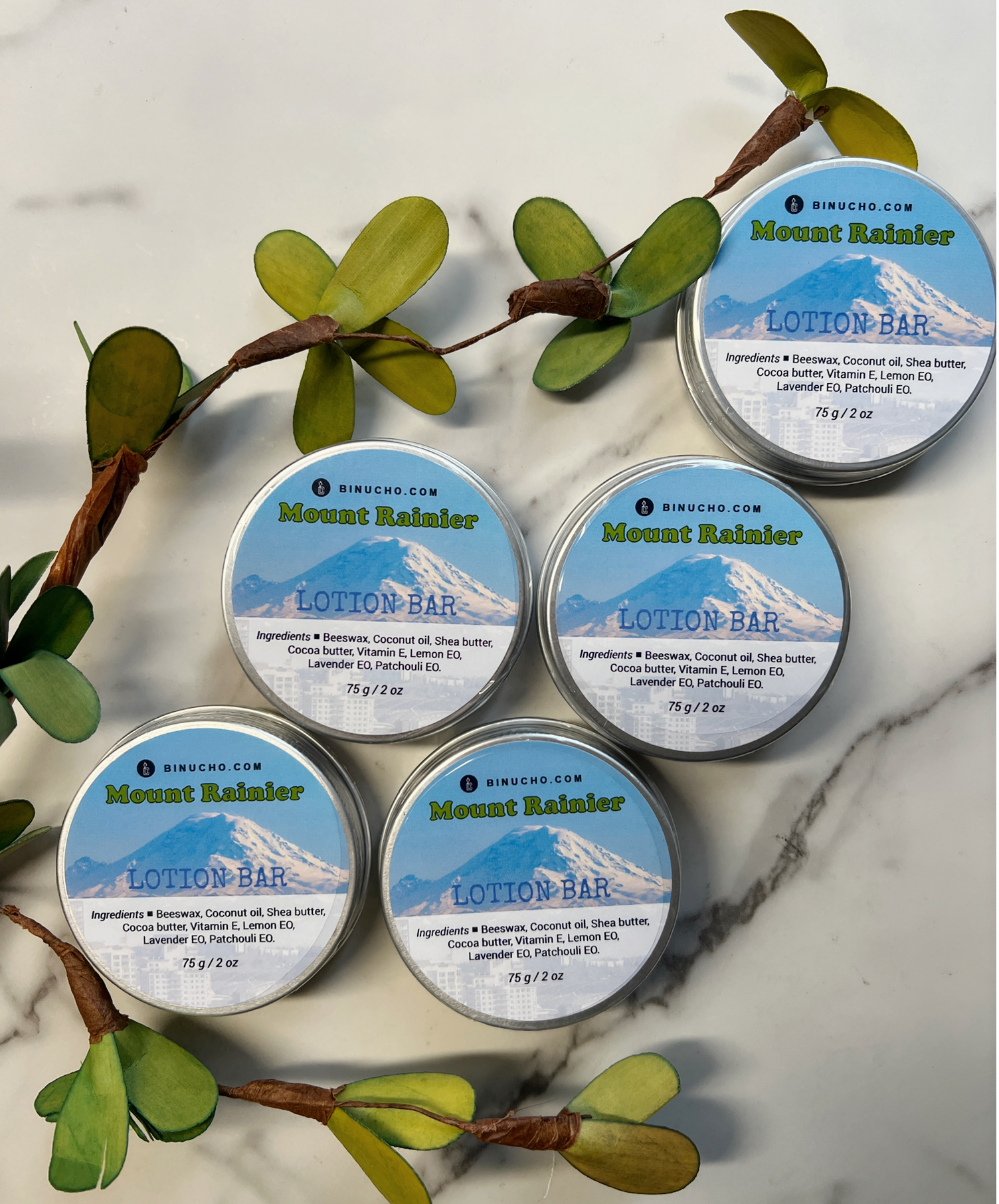 SLEEPLESS NIGHT SOAP & MT. RAINIER  LOTION BAR SET