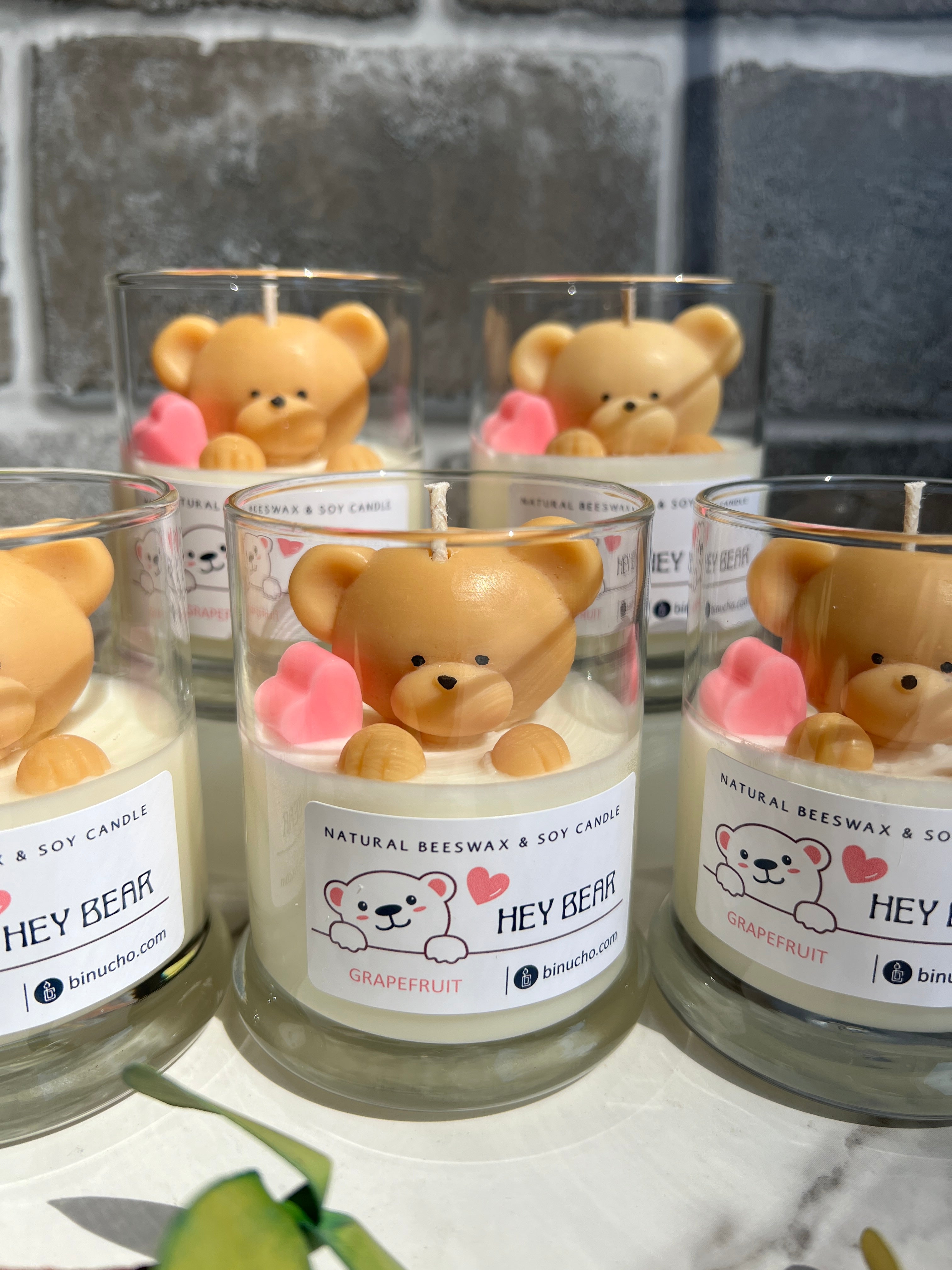 Beeswax Teddy Bear Candle – Sweet Cindy's Honey