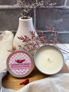 BERRY & CREAM  COCO SOY CANDLE